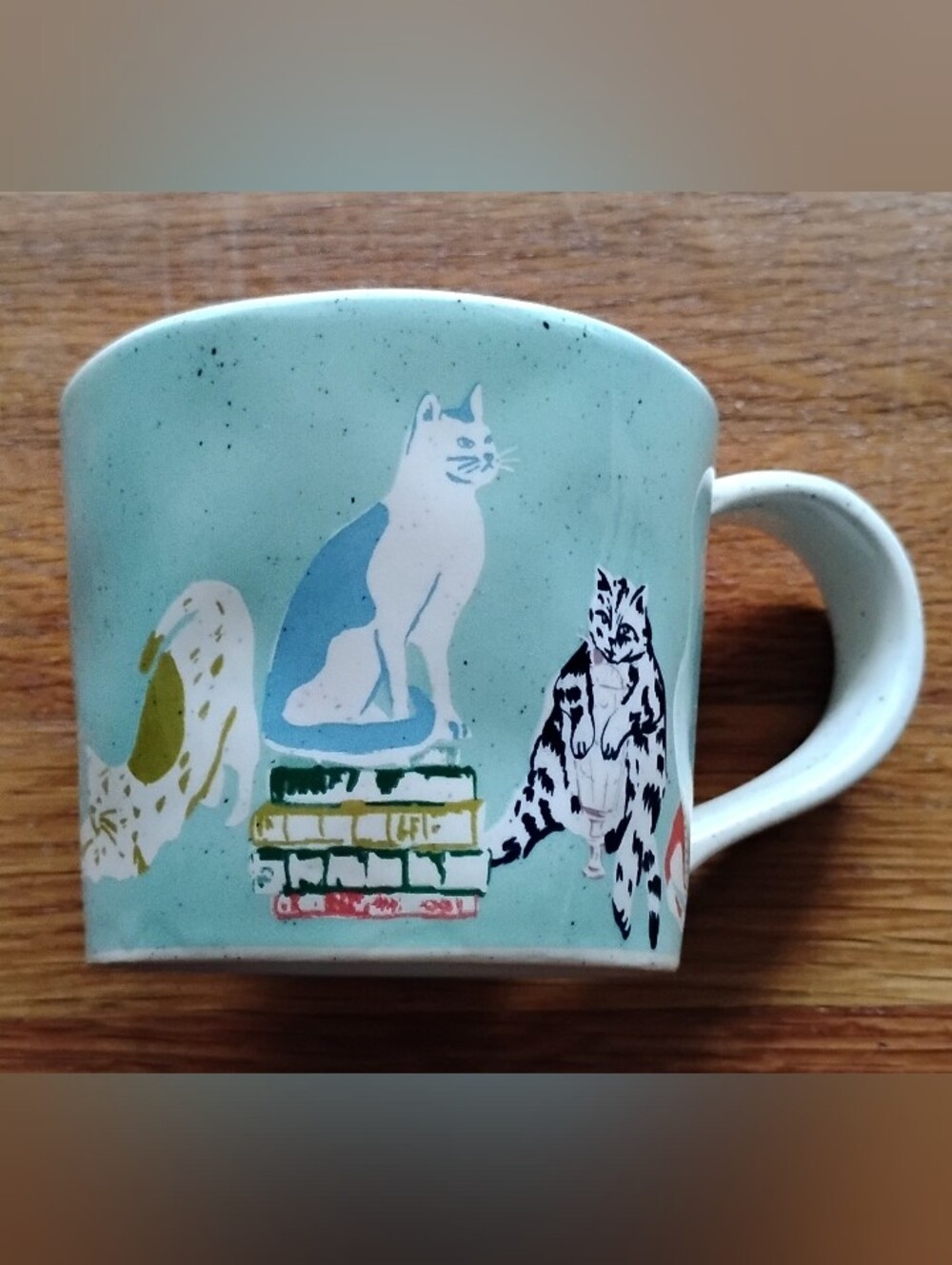 Anthropologie Cat Pet Shop Coffee Tea Cup Mug animal feline giftware present